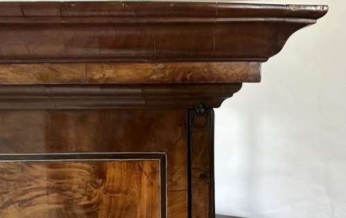 A George I 'Mulberry' Cabinet on Chest