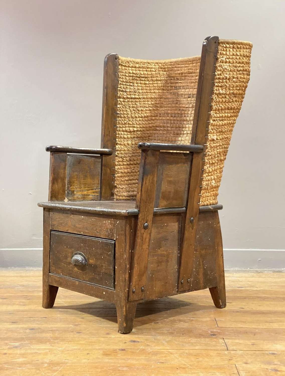 A late Victorian Orkney Chair