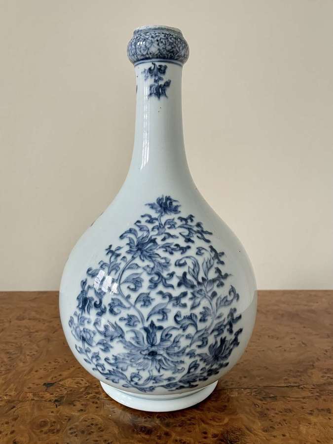 A Chinese Blue and white vase