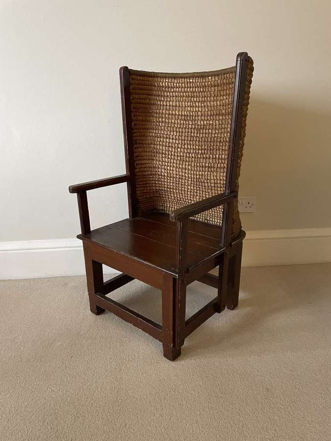 A Victorian Orkney chair