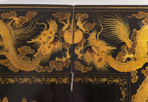 A Mid 19th century Chinese Screen