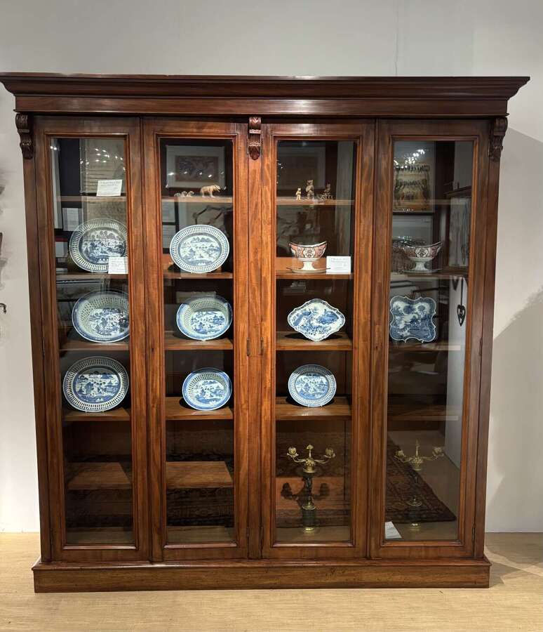 A Mid Victorian Mahogany Bookcase