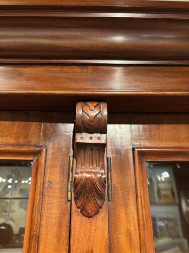 A Mid Victorian Mahogany Bookcase