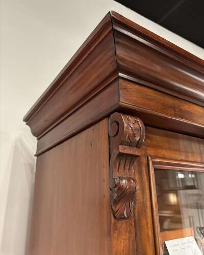 A Mid Victorian Mahogany Bookcase
