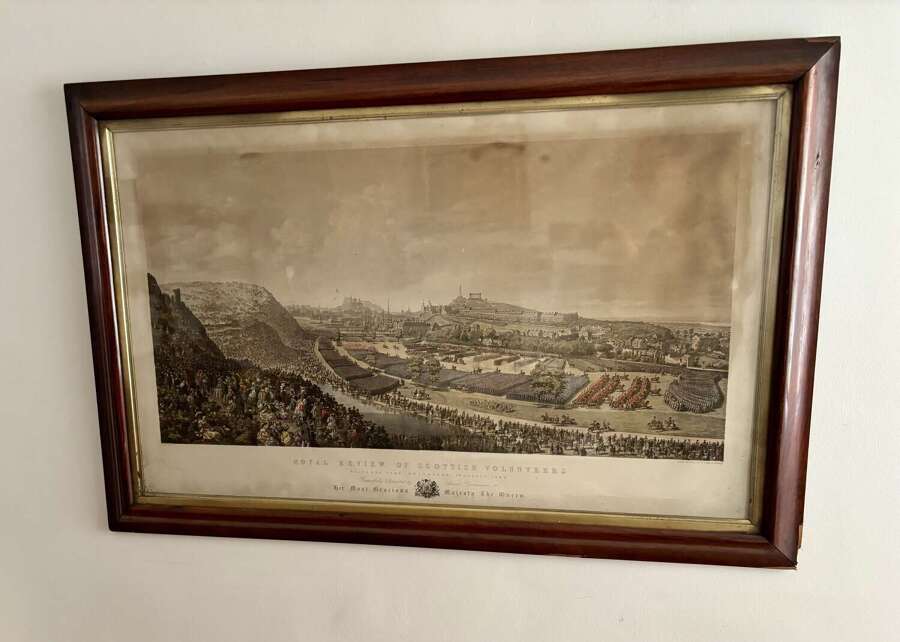 A Victorian Print of the Scottish Volunteers
