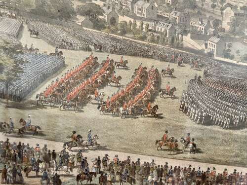 A Victorian Print of the Scottish Volunteers