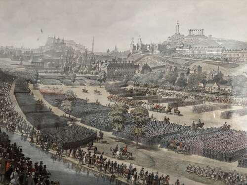 A Victorian Print of the Scottish Volunteers